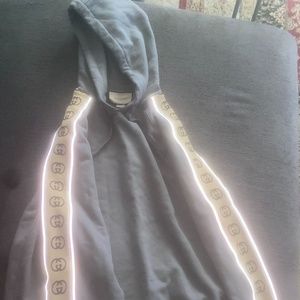 Gucci Cotton jersey hooded sweatshirt